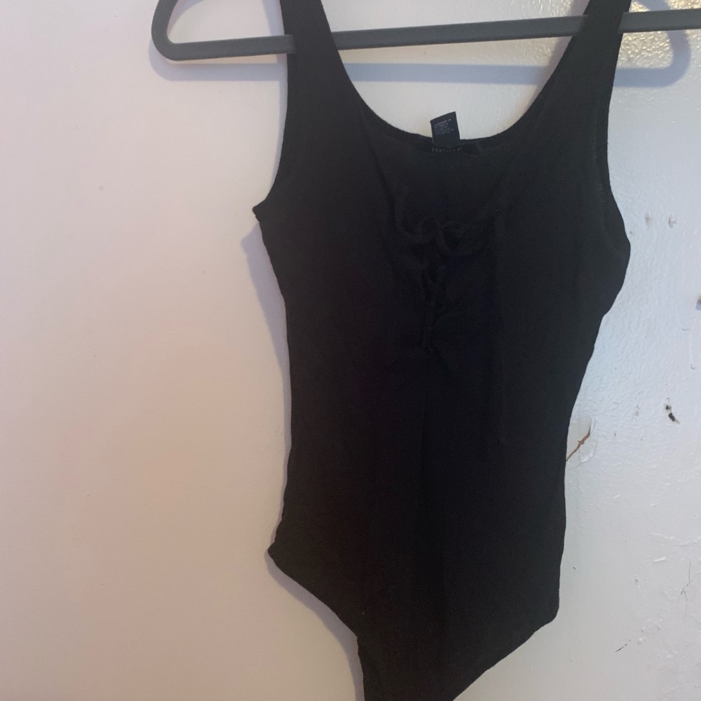 Forever 21 laceup bodysuit